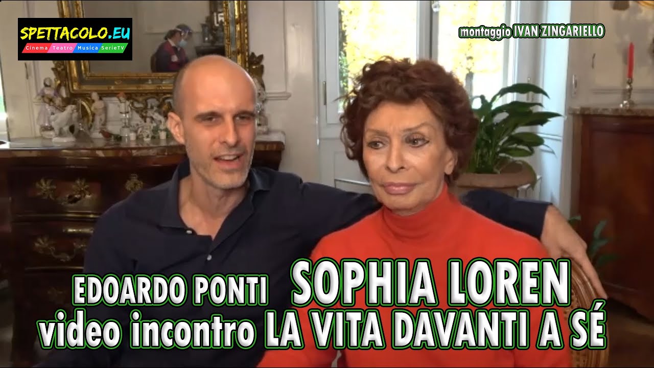 Sophia Loren, video incontro La vita davanti a sé: «Lontana dal set per vivermi la famiglia»