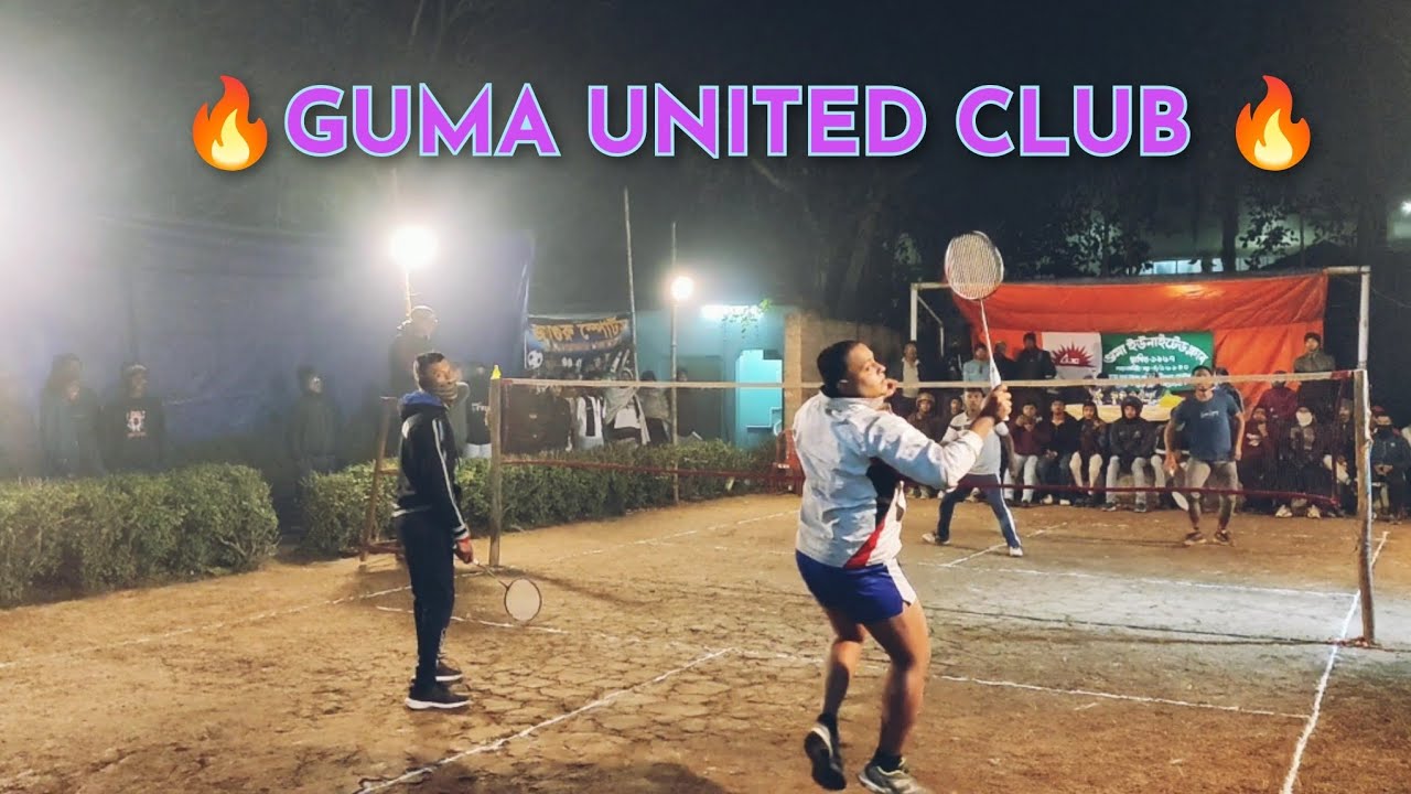 #Guma United club outdoor tournament Biyanta & Sourav vs Rishabh & partner 