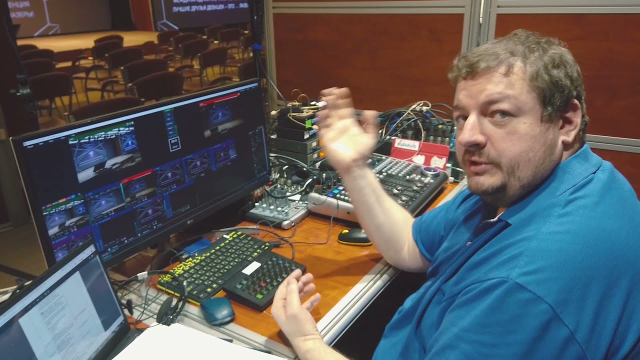 С Новым 2022 Годом!! Алексей Гурьев о создании мобильного Продакшен.  Stream Deck, vMix