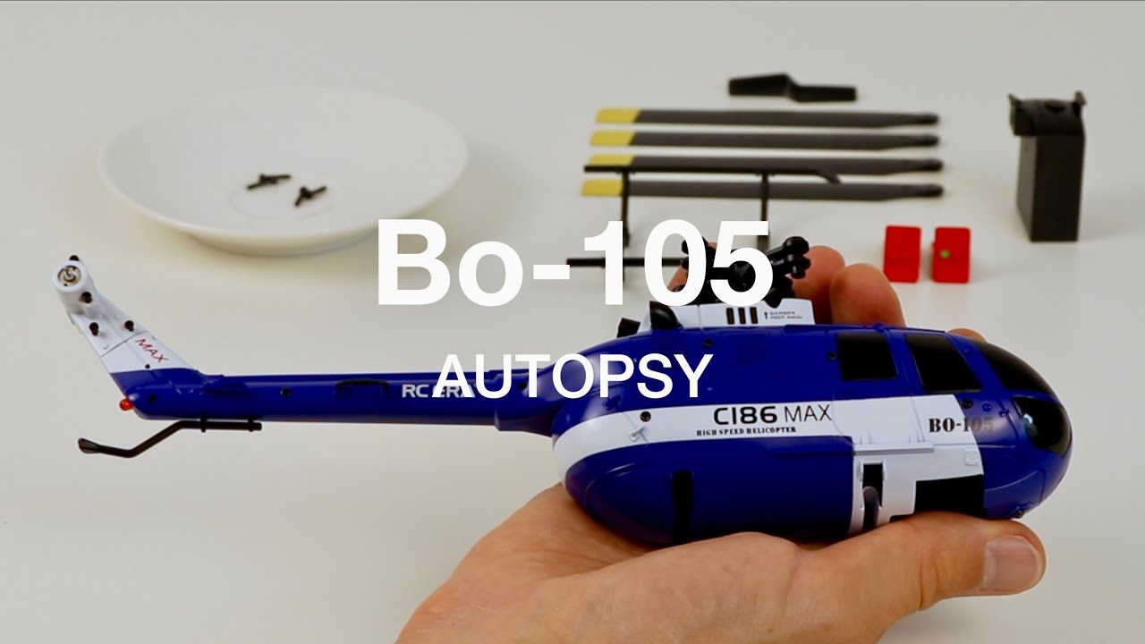 Micro Scale Bo-105 - What's Inside - RC ERA C186 MAX