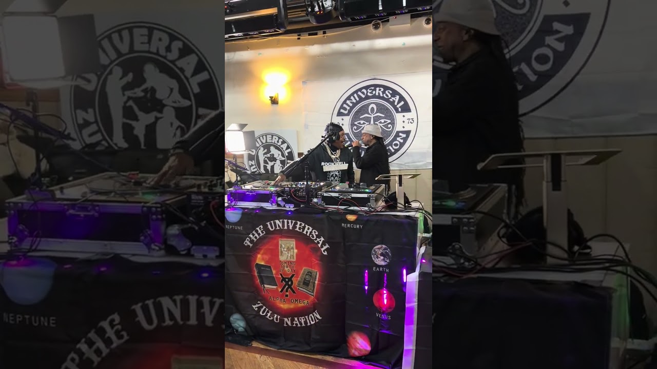 Universal Zulu Nation 52nd Anniversary: DJ KevieKev Rockwell, DJ Rockin Rob, DJ Jazzy Jay 🎵