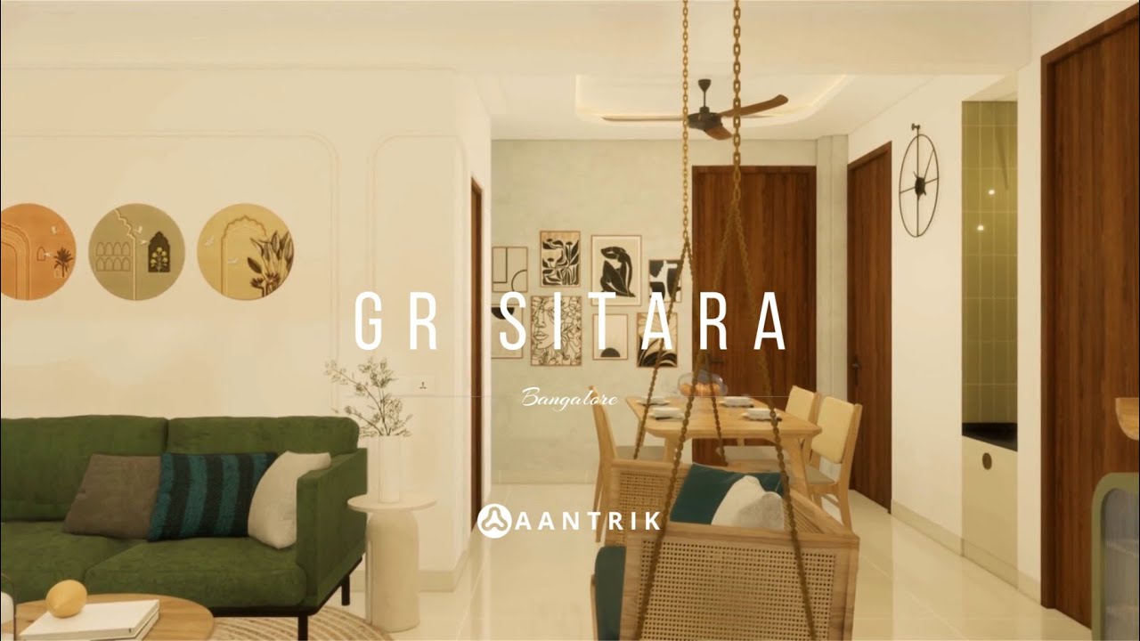 GR Sitara, Bangalore | Home Interior Walk-through | Aantrik Interiors