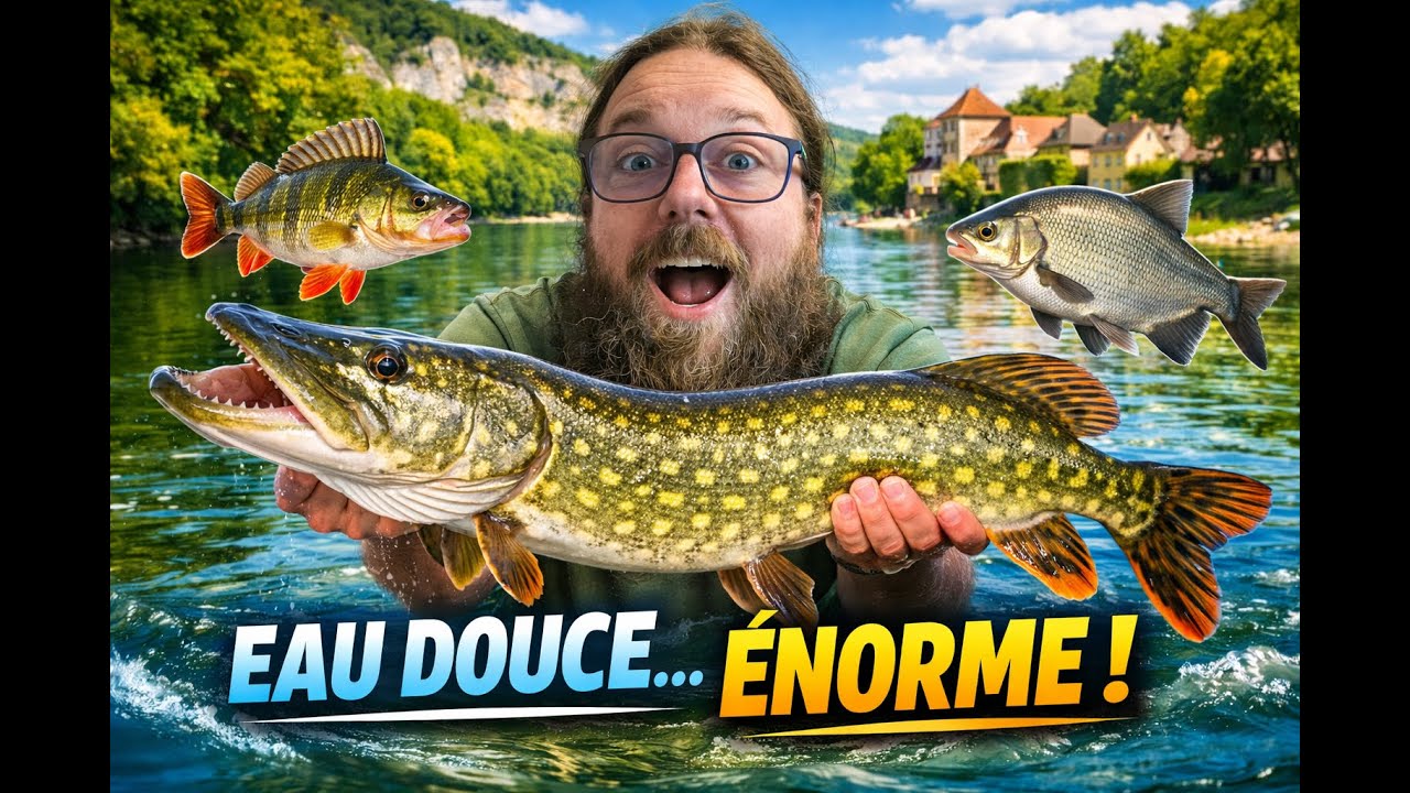 Je ne m’attendais PAS à ça en Dordogne… (Brochet, perches & brêmes
