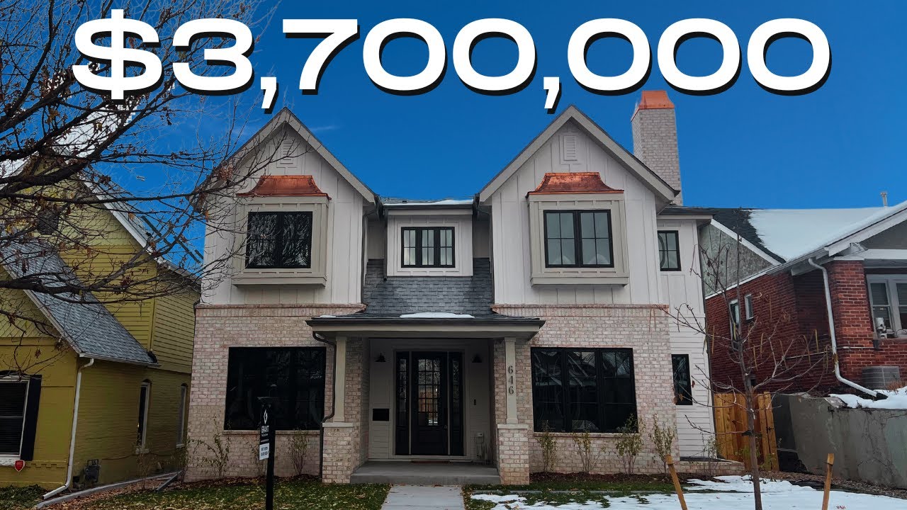 Must SEE New Custom Home Walkthrough in Washington Park - Denver, CO