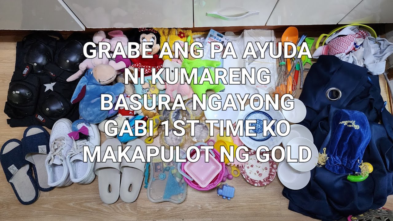 DUMPSTER DIVING KOREA... 1st time ko makapulot ng gold