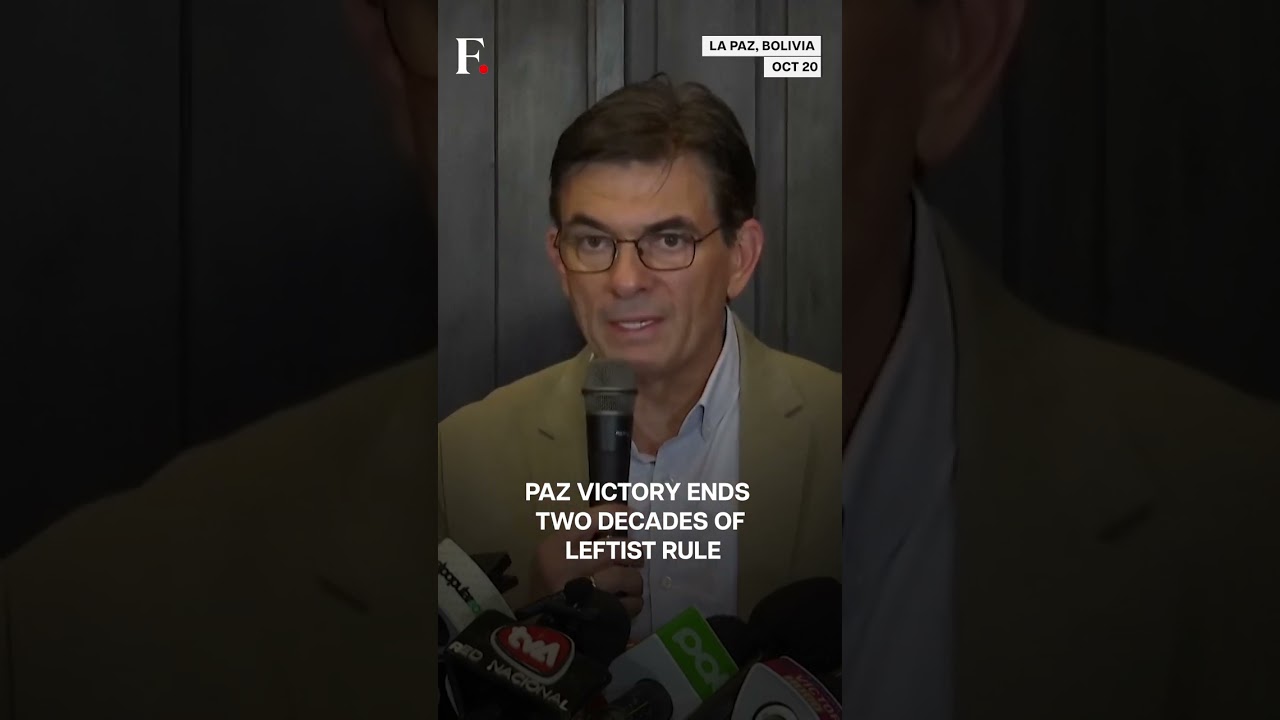 Bolivia: Rodrigo Paz Wins Election, Ending Decades Long Socialist Era | N18G