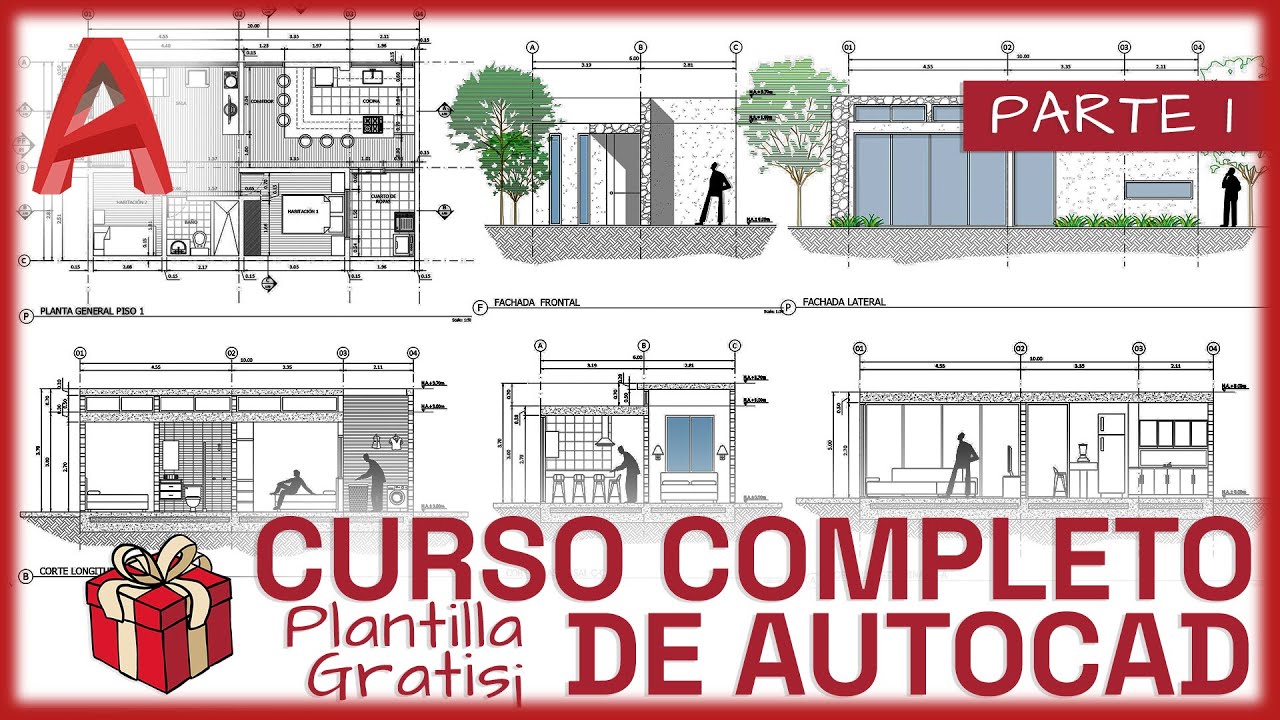 🎓 Curso Completo AutoCAD desde Cero | PARTE 1: Interfaz, Unidades y Comandos Básicos