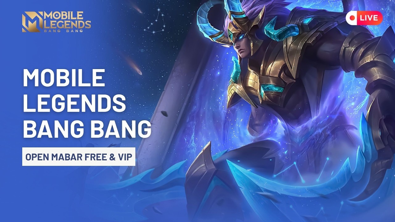 🔴 OPEN MABAR FREE DAN VIP - Mobile Legends: Bang Bang #liverank #mobilelegends #mabar