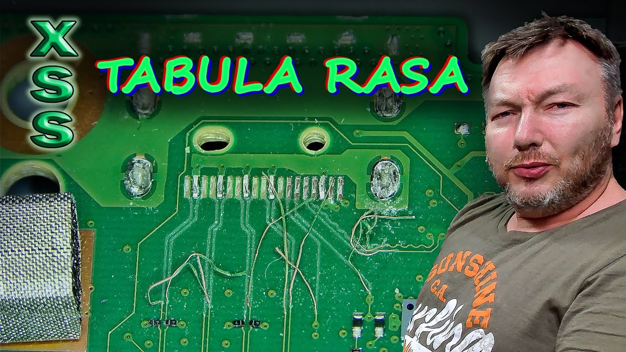 XBOX Series S Leiterbahnen komplett zerstört, Totalschaden? Zeit für Tabula Rasa | PCB Solder Berlin