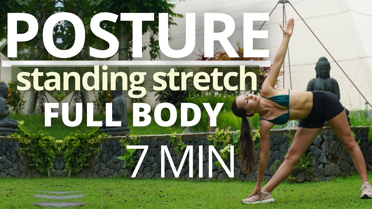 FULL BODY STANDING STRETCH | Improve Your Posture & Flexibility / No Equipment
