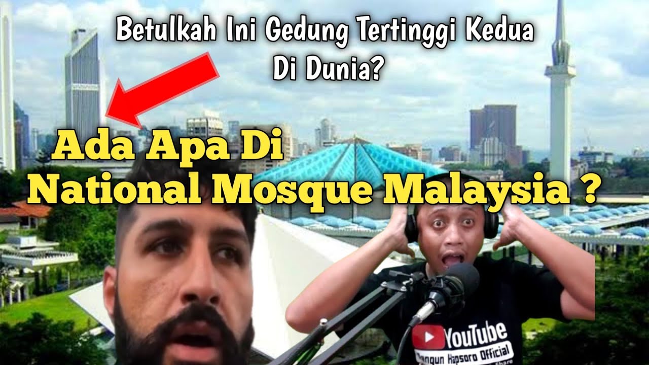 WOW‼️MAT SALEH DATANG KE MASJID NASIONAL MALAYSIA‼️AMAZING