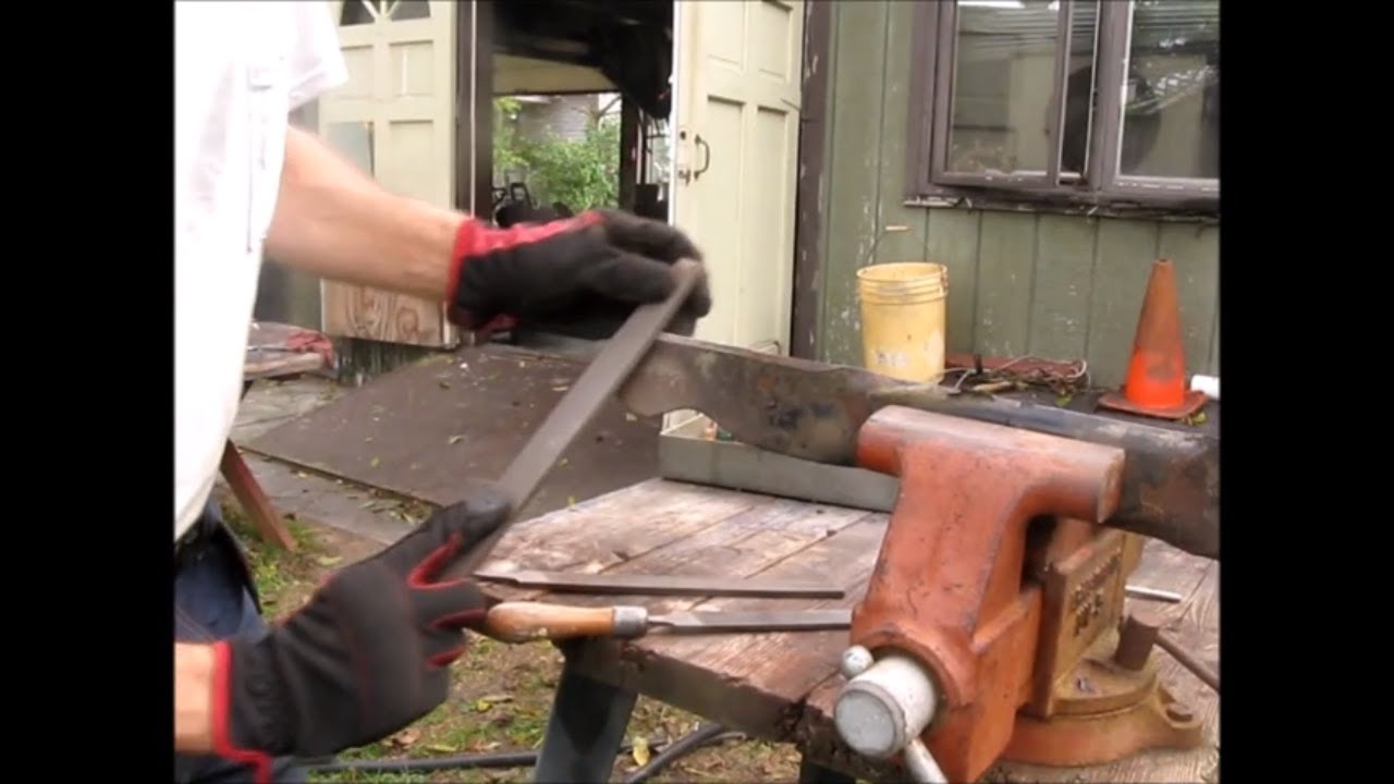 How to Sharpen a LawnMower Blade with a File