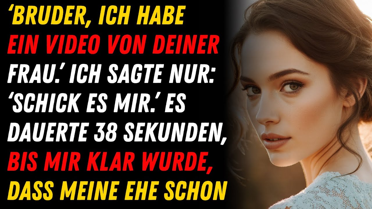 MEIN BESTER FREUND SCHRIEB: ‚DU MUSST DIESES VIDEO SEHEN. ES GEHT UM DEINE FRAU.‘ MEINE ANTWORT?