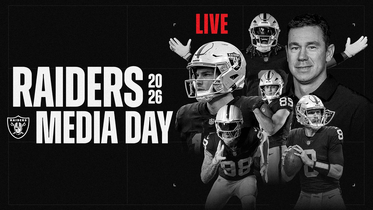 Raiders 2026 Media Day Live