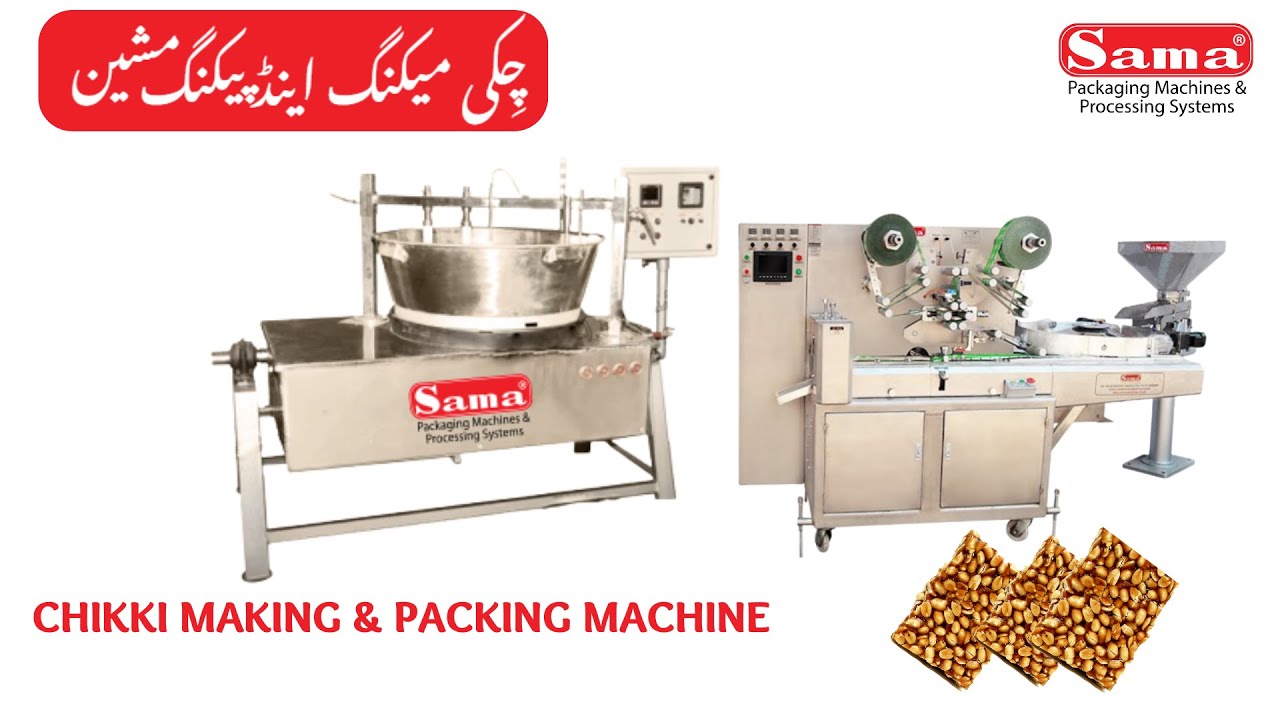 Chikki Making & Packing Machine