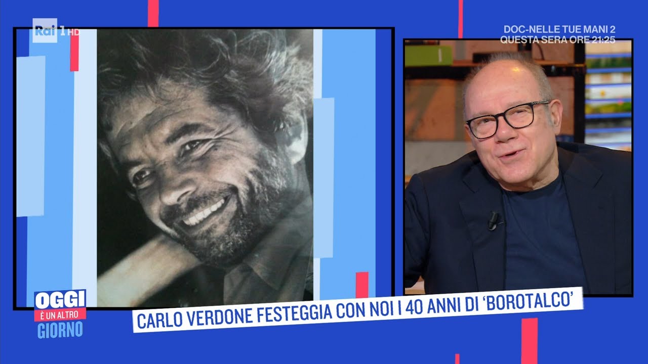 Carlo Verdone festeggia i 40 anni di 