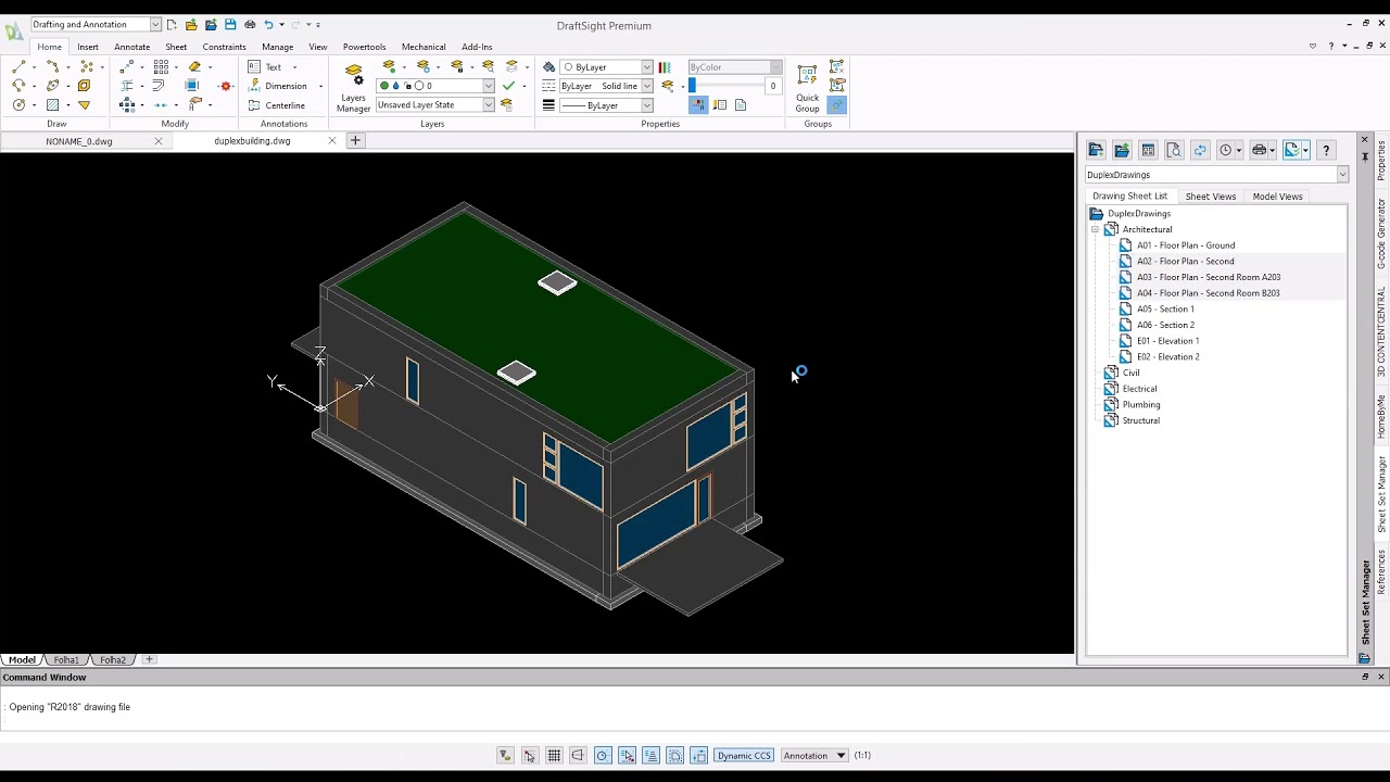 Sheet Set Manager DraftSight 2022
