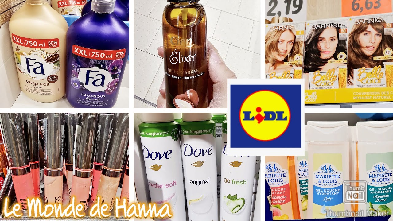 LIDL FRANCE ARRIVAGE 14-11 COSMÉTIQUES BEAUTÉ 😍