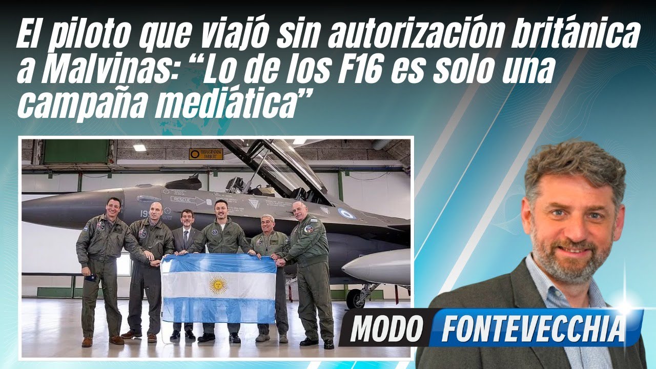 El piloto Eduardo Barceló criticó duramente la compra de los F16 por parte del Gobierno