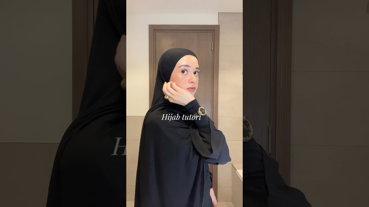 Multi way jersey hijab is from @lyramodest #hijabinspo #hijabstyle #hijabtutorial