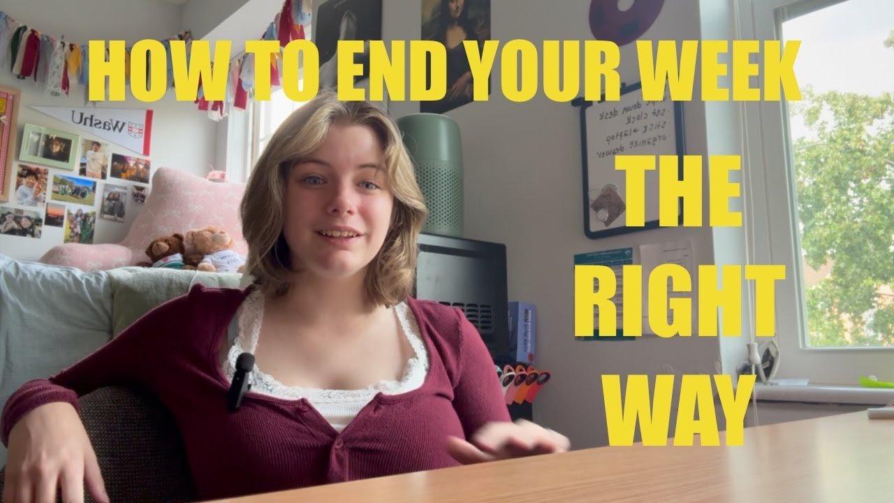 How I Reset Productively and How You Can Too | College Student