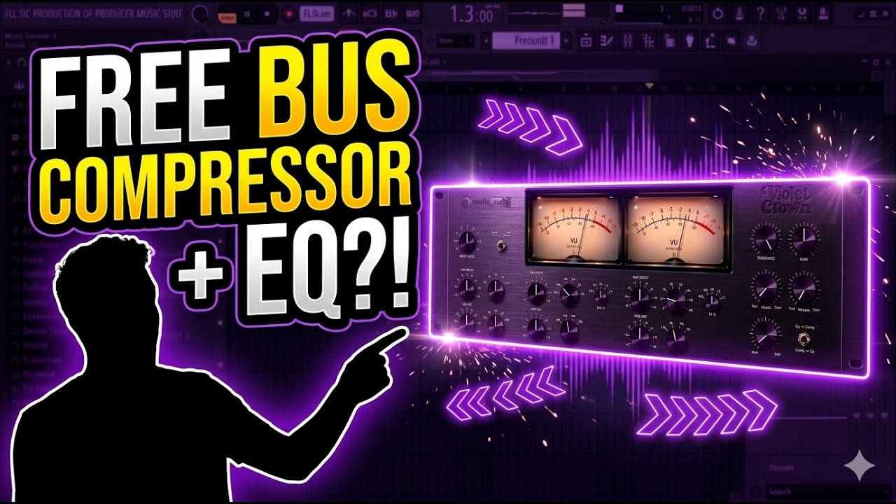 Violet Crown by M Media Audio Review FREE Channel Strip Plugin That Can Improve Your Mixes!