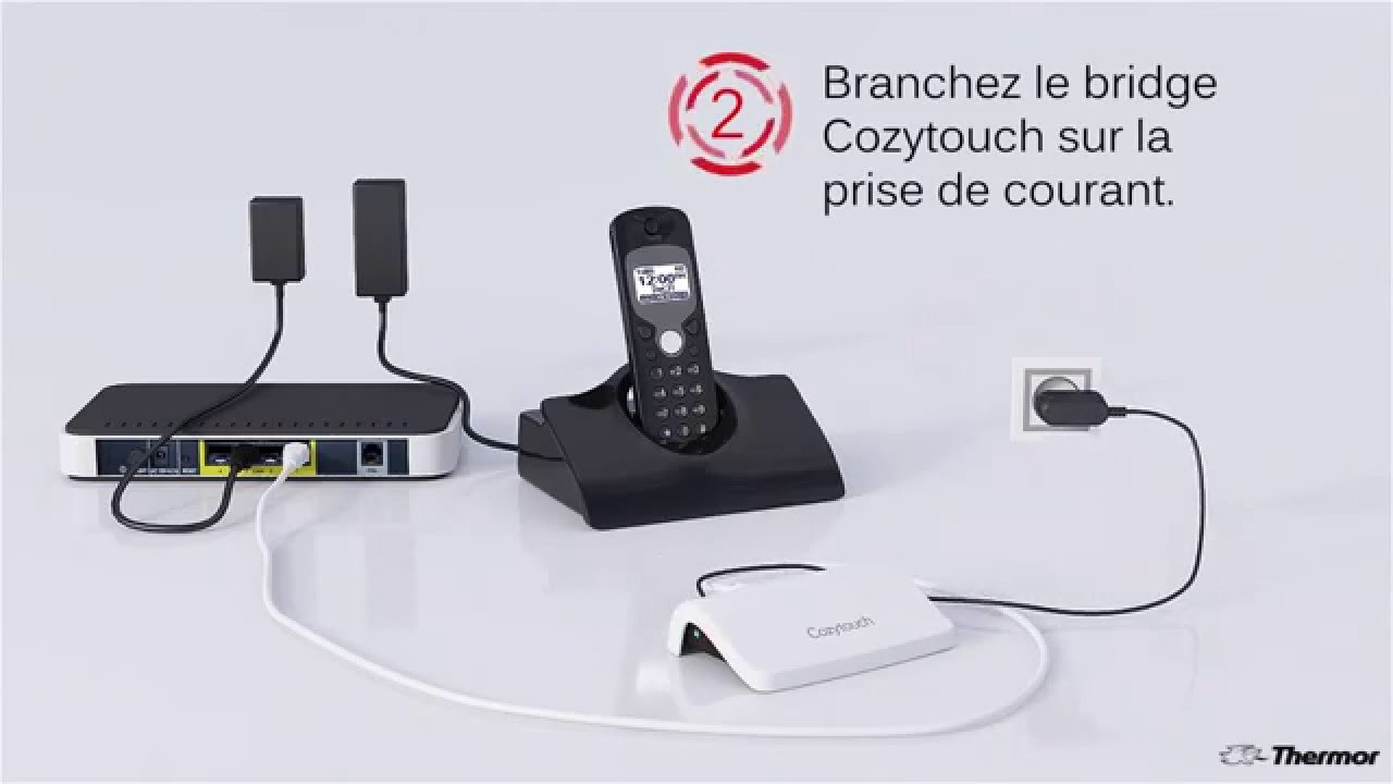 Installation Bridge Cozytouch Thermor