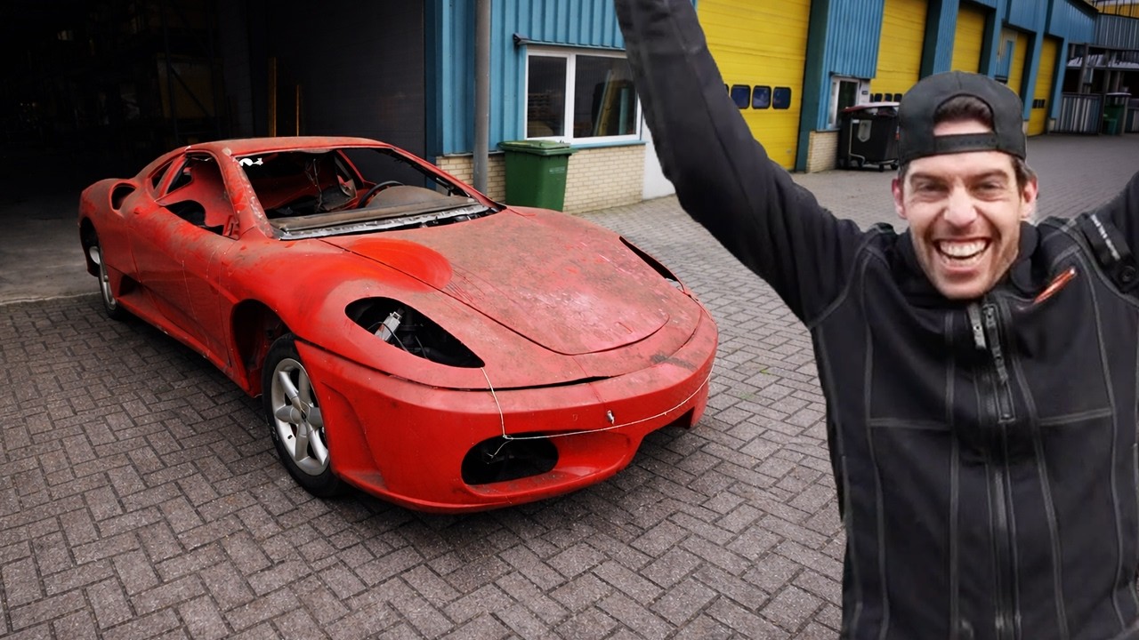 HERSENLOOZ KOOPT FERRARI F430!