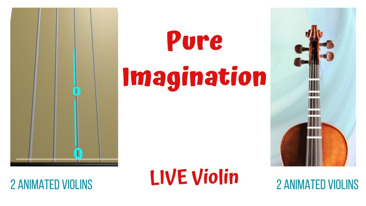 PURE IMAGINATION ✨ WONKA | LIVE Violin Cover with Animated Violins (TAB & FINGERBOARD)| Tutorial
