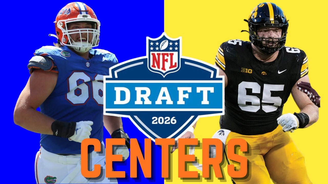 The Top 10 CENTERS in The 2026 NFL Draft Class | Pre-Combine Rankings