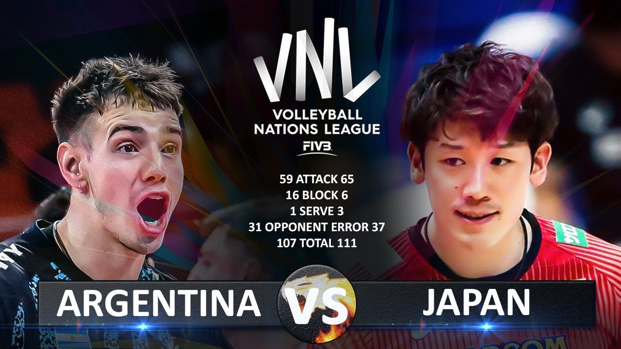 Argentina vs Japan | Men's VNL 2025