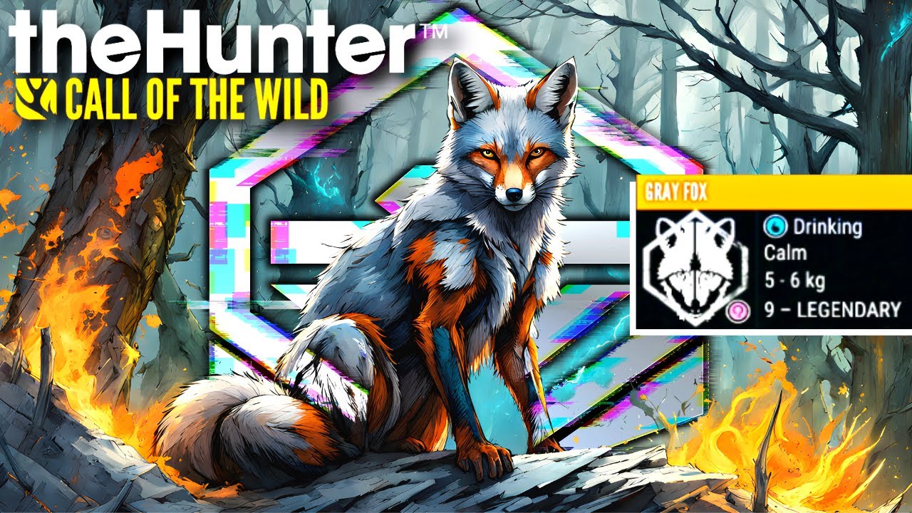 FEMALE Diamond Gray Fox ARE YOU KIDDING ME?! | Call of the Wild