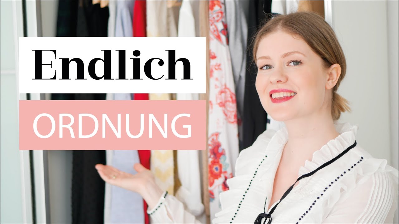 Kleiderschrank ausmisten MARIE KONDO - So schaffst Du ORDNUNG IM KLEIDERSCHRANK | Das weiße Reh