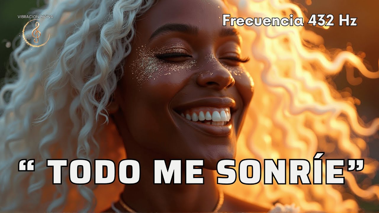 🎤 CANCIÓN MOTIVADORA para VIBRAR EN FELICIDAD 🌟 | TODO ME SONRÍE — 432 Hz