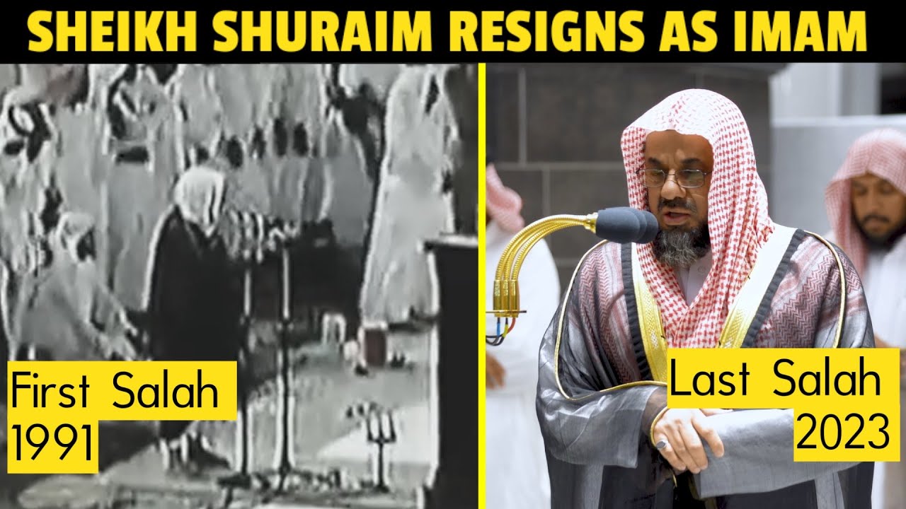 Sheikh Saud Shuraim steps down as Imam of Haram after 32 Glorious years of service to humanity