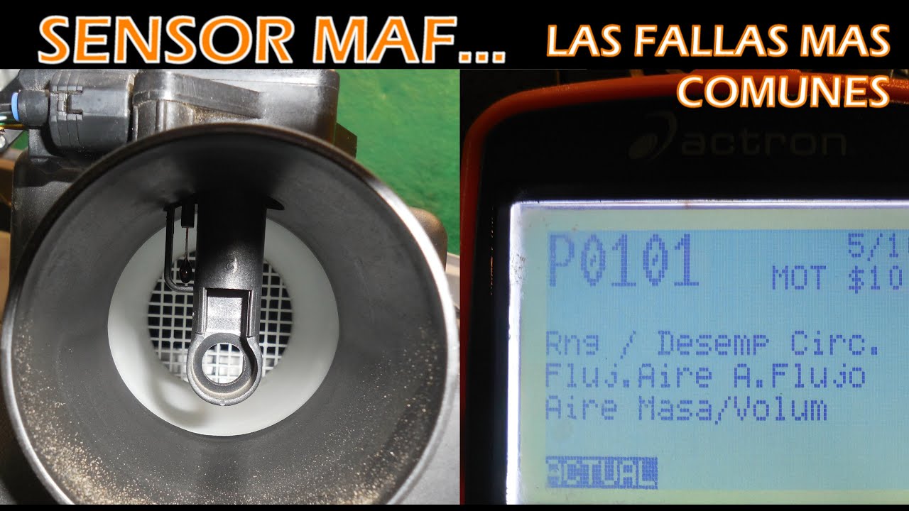 Que pasa cuando falla el SENSOR MAF en el auto??
