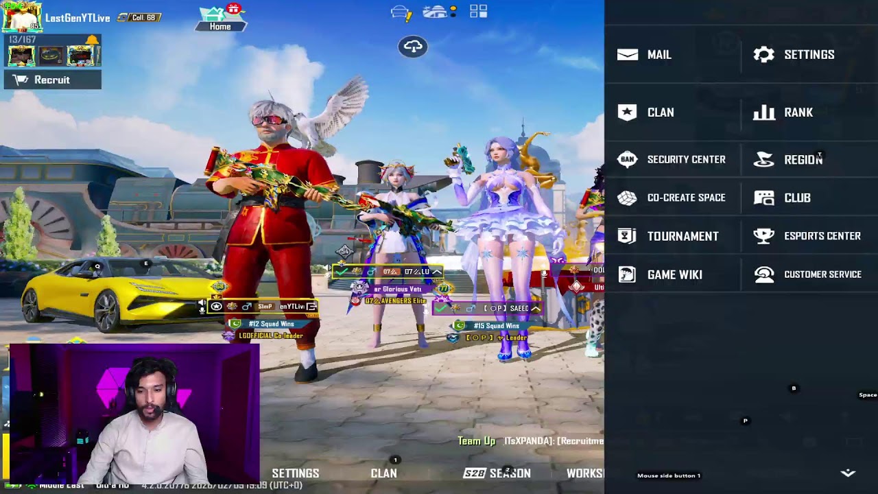 PUBG MOBILE LIVE |  SKYHIGH SPECTACTLE RETURNS  | LASTGENYT IS LIVE !