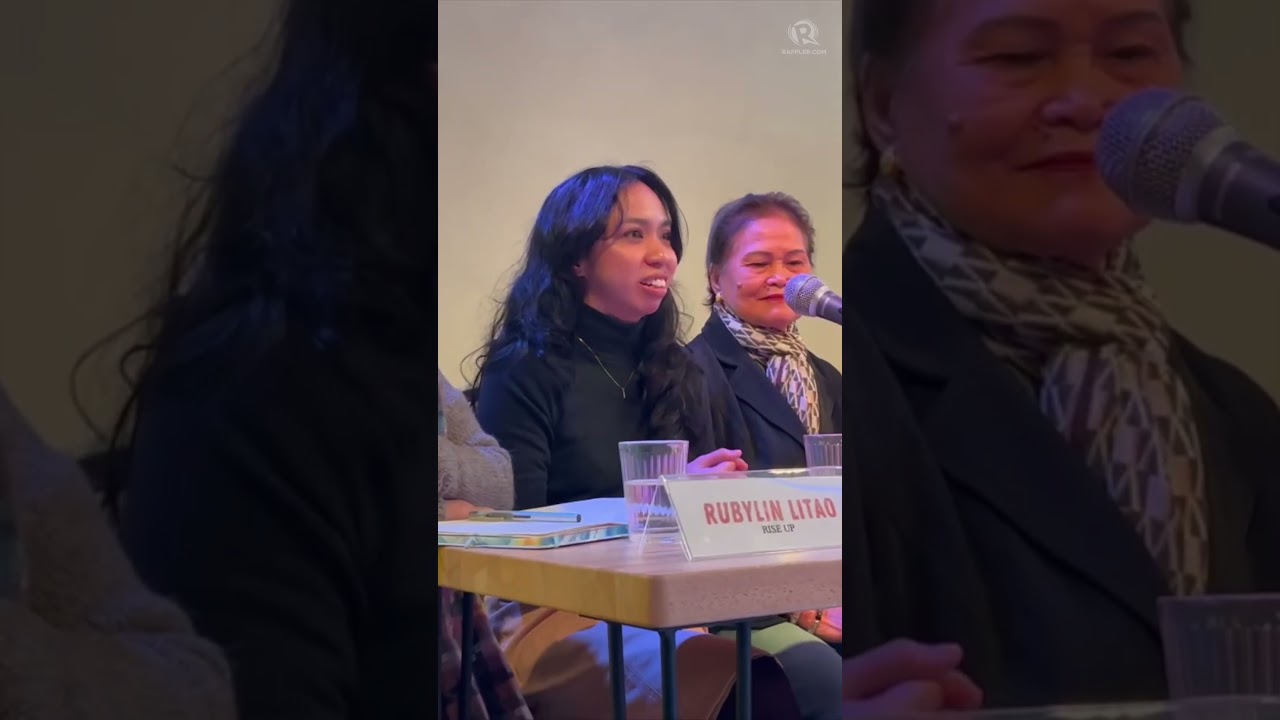 Family of a drug war victim says 'never again to a Duterte'