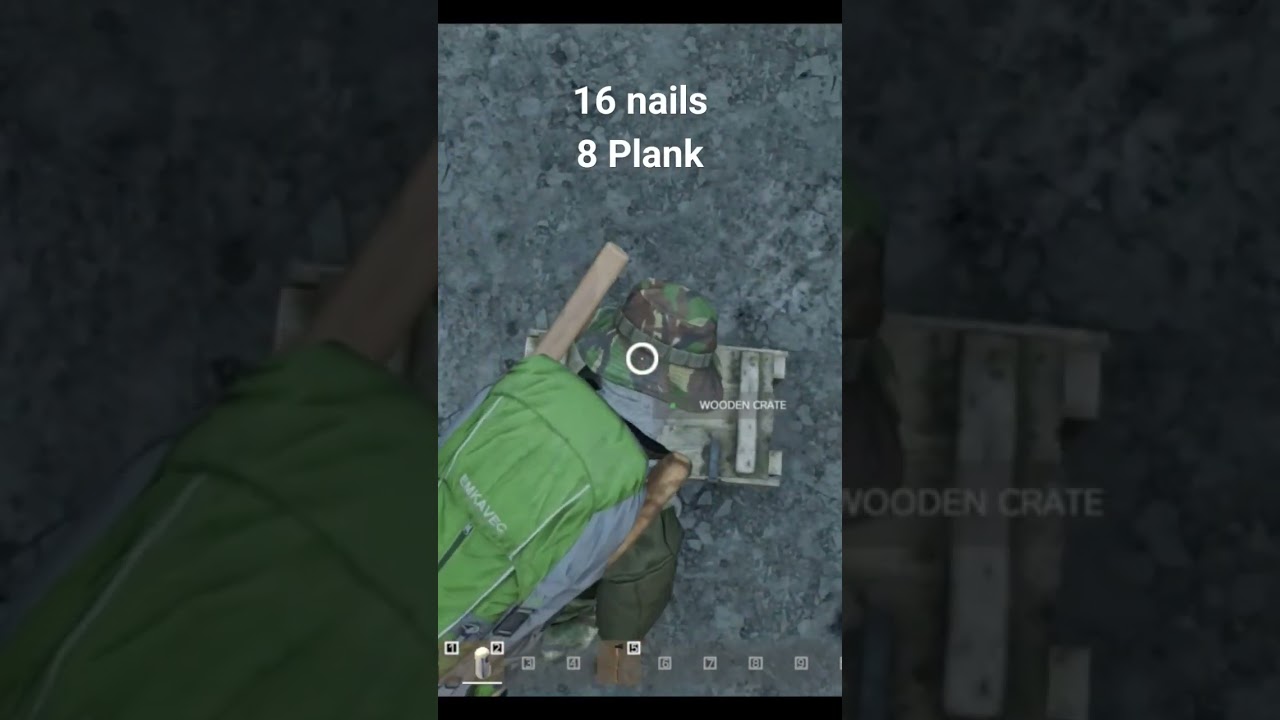 [DAYZ] how to make a wooden crate 🛠 #dayztips #shorts #dayzshorts #viral #dayz #dayzstandalone