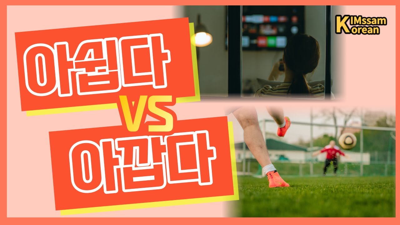 [KIMssam Korean] 아쉽다 VS 아깝다