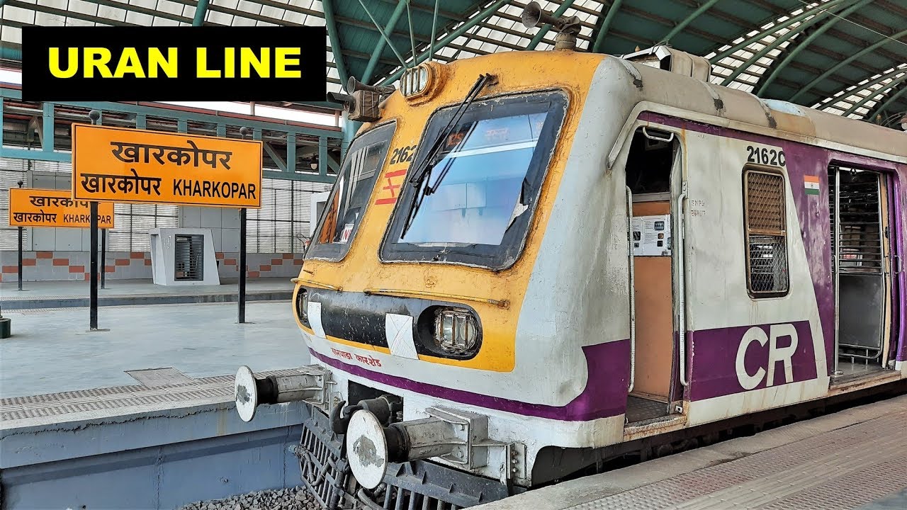 Exploring the Newest Section of Mumbai Local Trains - THE URAN LINE - Journey Coverage