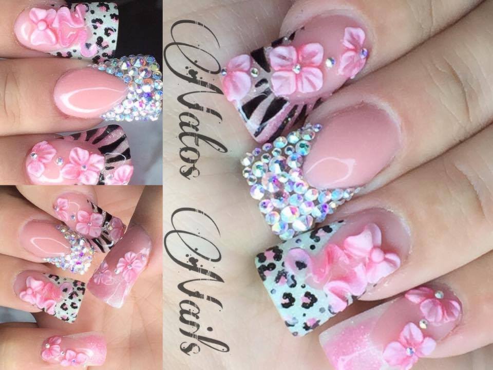 Uñas Acrilicas Estilo Sinaloa | Natos Nails