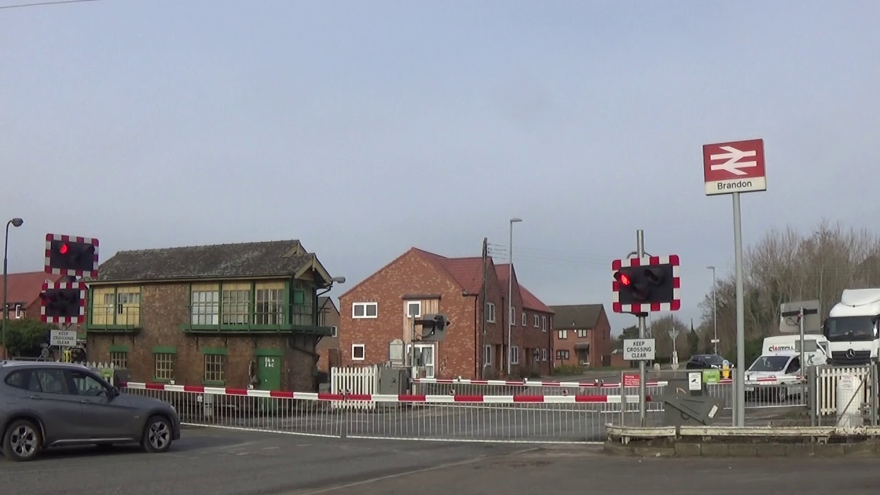 Brandon Station LC, 158799 (29/01/2019)