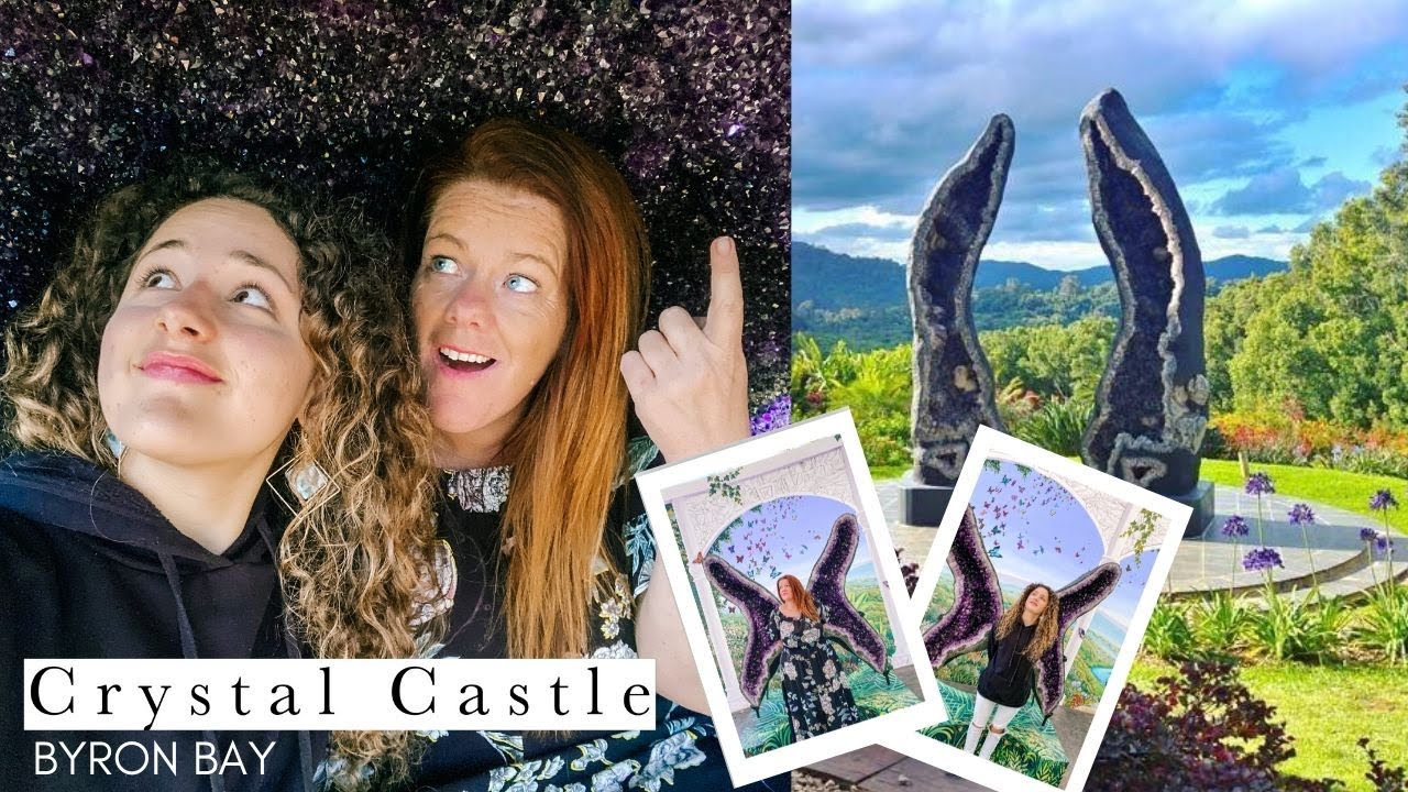 Crystal Castle, Byron Bay NSW [VLOG] Vegan Snacks | Meditation | Healthy Traveling | ADVENTURE#4