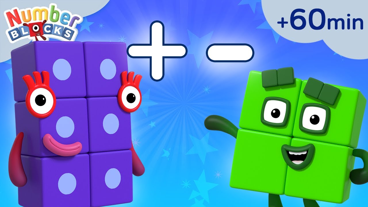 Aprenda ADIÇÃO e SUBTRAÇÃO Parte 2 | Episódios completos | Numberblocks em português