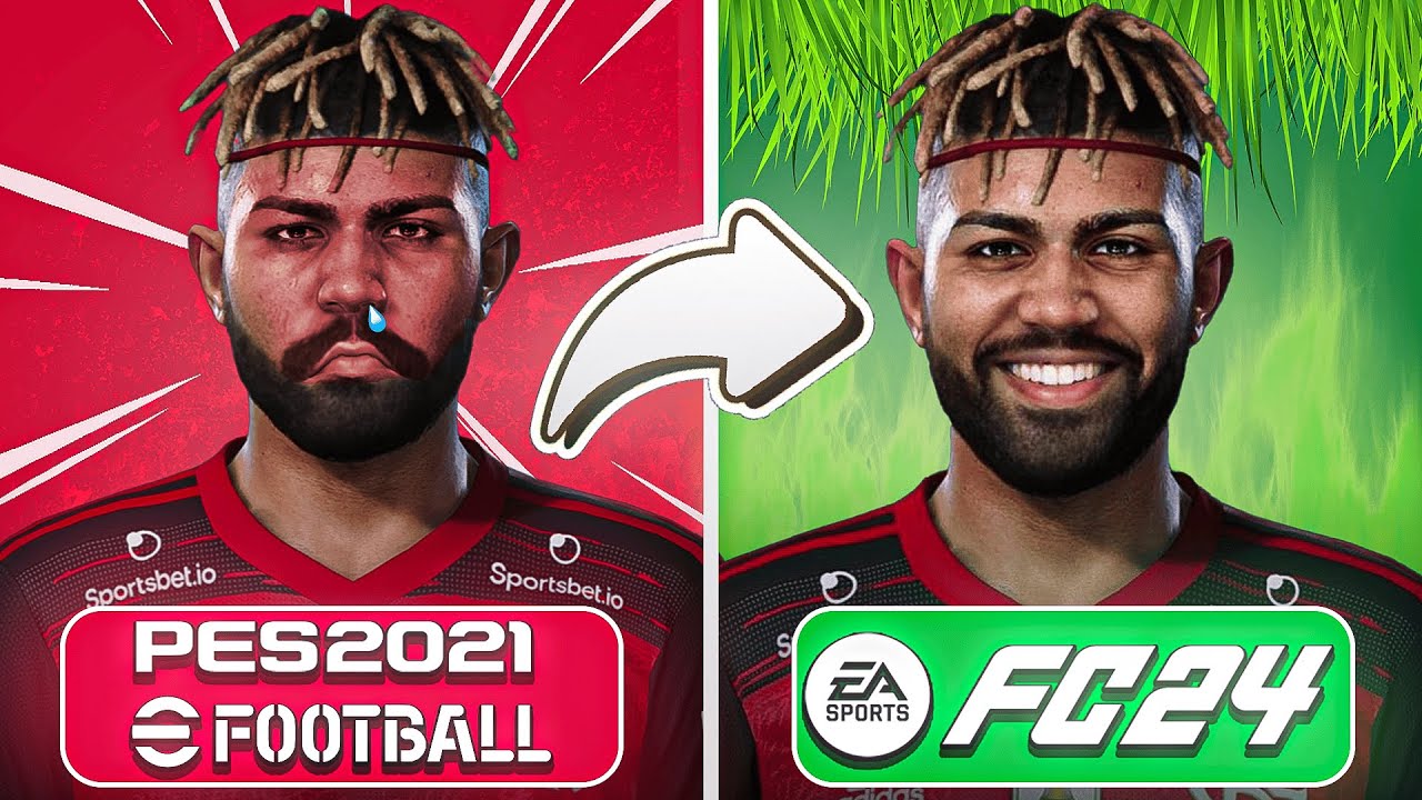 Как конвертировать лица из PES/eFootball в FIFA/FC