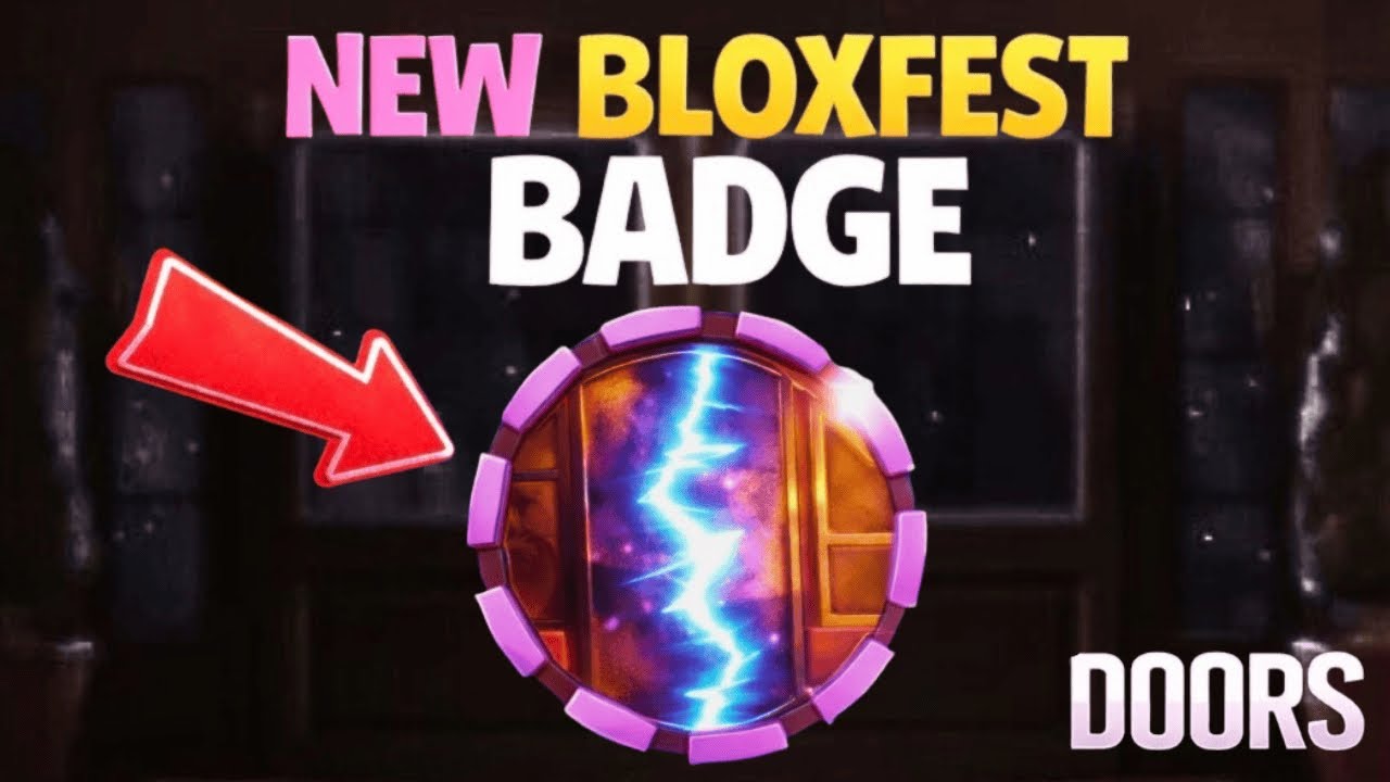 I GOT THE NEW DOUBLE FEATURE BADGE in DOORS  - (Walkthrough)