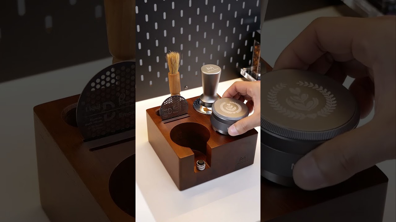 Espresso Tamping Station Organizer