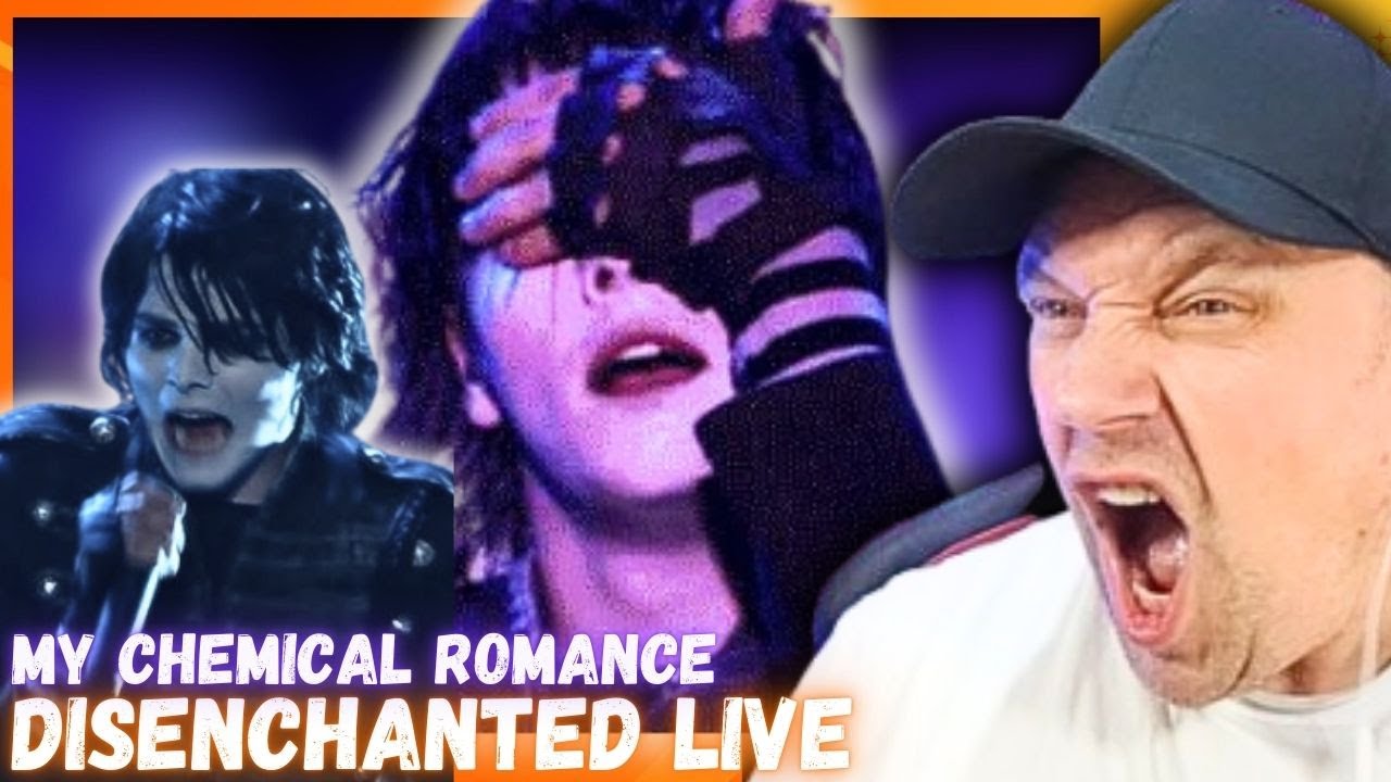 Gerard Way Is An Amazing Frontman! | MY CHEMICAL ROMANCE | Disenchanted ( LIVE ) FIRST REACTION