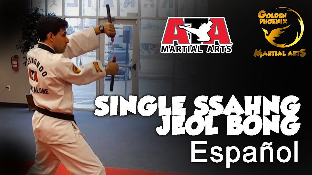 Formula de Ssahng Jeol Bong (Nun Chaku) Oficial para Cintos de Color - Taekwondo ATA Martial Arts